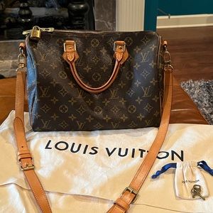 Louis Vuitton SPEEDY BANDOULIÈRE 30 with Dust Bag